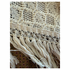 Ivory Cotton Shawl with Cotton Fringe 17