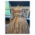 Ivory with Blues and Wine Civil War Better Day Dress 30