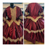 Maroon Taffeta wing Venice lace Civil War Better Day Dress 36
