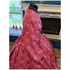Mauvey Rose Civil War Simple Day Dress Camp Dress 46