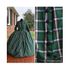 misses Size Green and Navy Plaid Civil Wat Simple Day Dress Camp Dress