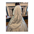 Mist Colored Diamond Plaid Floral Civil War Simple Day Dress 44
