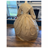 Neutral Reproduction Stripe Civil War Dress 24