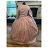 Pink Diamond Plaid Floral Civil War Simple Day Dress Camp Dress 46