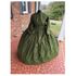 reproduction Green with Gold Simple day or Camp Dress 52