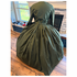 Rich Dark Green Reproduction Civil War Simple Day Dress Camp Dress 3