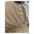 Seafoam Stripe Summer Weight Civil War Dress 48