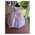 Simply Elegant Blush Velvet Flocked Taffeta Civil War Ballgown 24