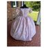 Simply Elegant Blush Velvet Flocked Taffeta Civil War Ballgown 30