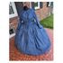 Smithsonian Institute Print Slate Blue Civil War Dress 30