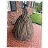 Taupe Brown Stripe Civil War Simple Day Dress/Camp Dress 32