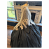 White Triangular Civil War Shawl/Victorian Wrap 12