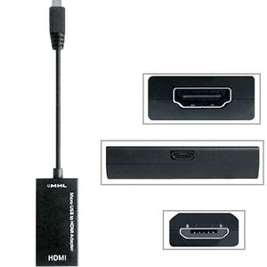 Nokia C21 Plus Micro USB to HDMI MHL Adapter