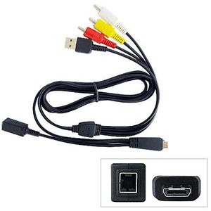 Sony Cyber-shot DSC-W560 AV & USB Cable
