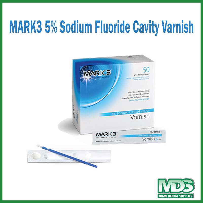 5 sodium fluoride cavity varnish x 50