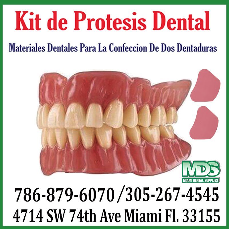Kit de Protesis Dental con Plantillas