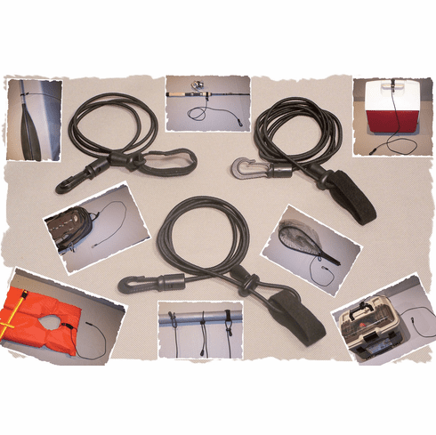 Adjustable Leash Bungees <br> 3 piece set - 24" 36" & 48"
