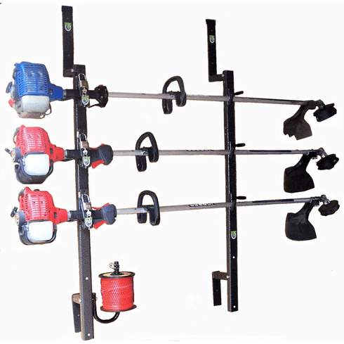  <b>PK-6 & PK-5<br>Locking 3-Place Trimmer Rack for Enclosed Trailers</b><br><br>50% OFF