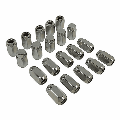 4005694K Chrome Lug Nut Kit fits 77-86 Jeep CJ5, CJ7 and CJ8