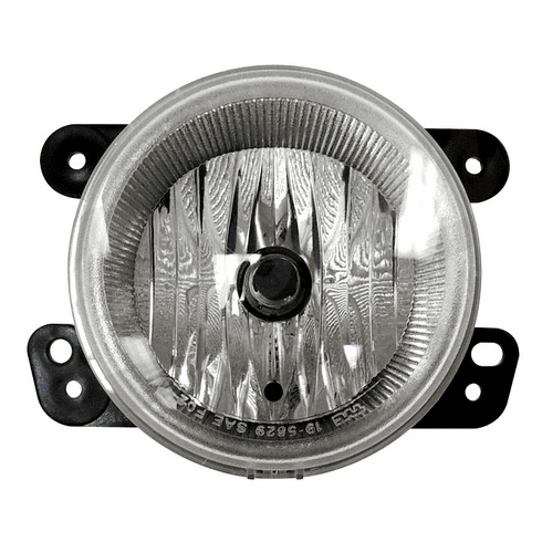 4805856AA Fog Light Assembly, Left or Right Side, 07-09 Jeep Wrangler JK