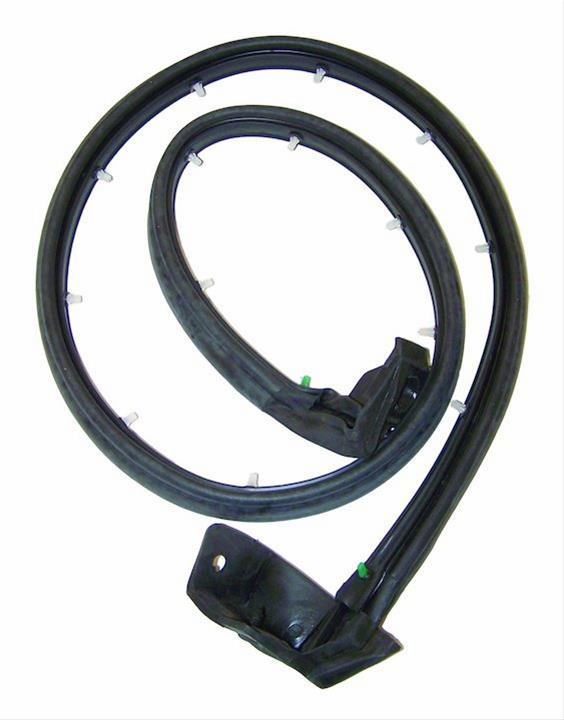 5017010AB Right Side Half Door Weather Seal for 1997-06 Jeep Wrangler TJ