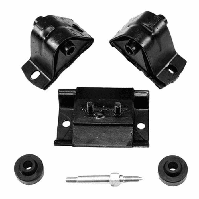 52000074K Engine and Transmission Mount Kit for 87-90 Jeep Wrangler YJ with 2.5L Engine