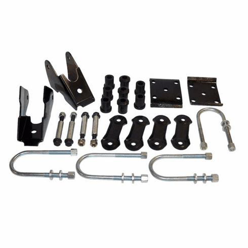 52006421K Rear Spring Mounting Kit for 87-95 Jeep Wrangler YJ with Dana 35 Rear Axle