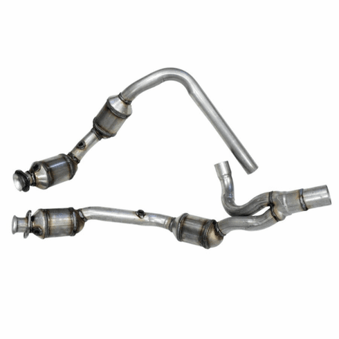 52059930AH Front Exhaust Pipe with Converters for 07-11 Jeep Wrangler JK with 3.8L Engine