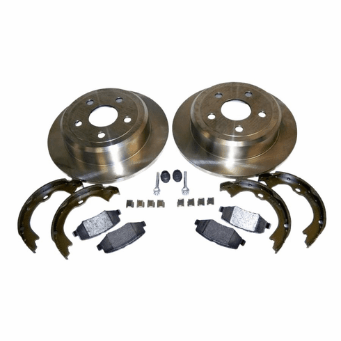 52060147K Rear Disc Brake Service Kit for 07-18 Jeep Wrangler JK