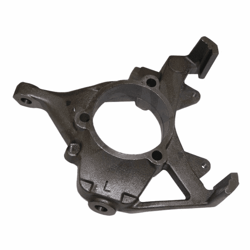 52067577  Left Side Steering Knuckle, 90-06 Jeep Wrangler, 90-01 Cherokee XJ & 93-98 Grand Cherokee