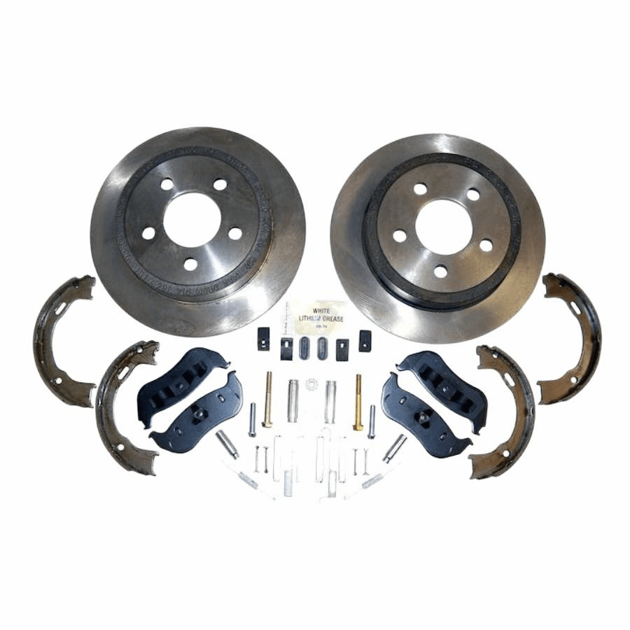 52128411K  Rear Disc Brake Service Kit for 2003-06 Jeep Wrangler TJ