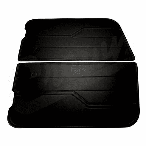 55008856K Black Interior Door Panel Set for 82-95 Jeep CJ7, CJ8, Wrangler YJ