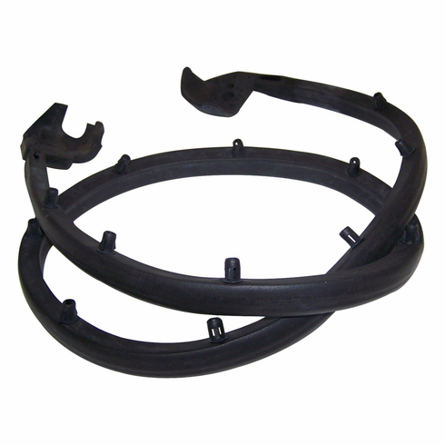 55009829 Left Side Half Door Weather Seal for 1987-95 Jeep Wrangler YJ