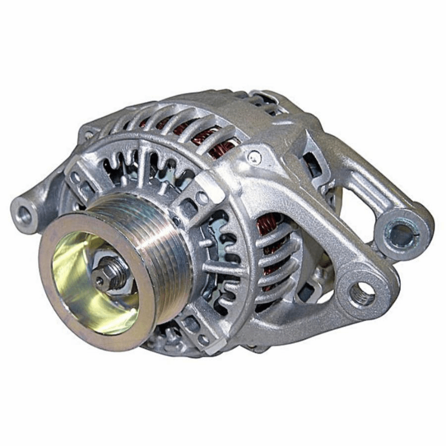 56028686AA Alternator, 117 Amps, fits 01-02 Jeep Wrangler TJ with 2.5L Engine