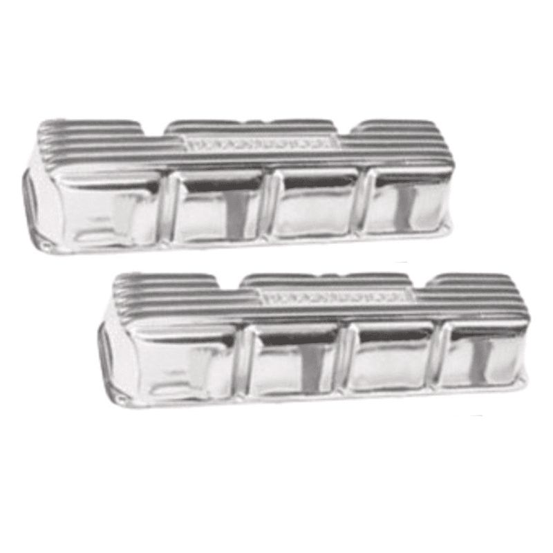 5773 Cast Aluminum Valve Cover Set 1967-1979 AMC V8 - Bernie's