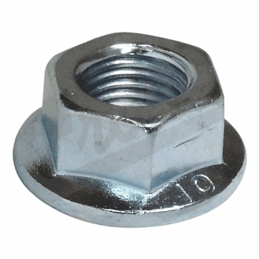 6104719AA Flanged Lock Nut for 07-24 Jeep Wrangler JK, JL, Grand Cherokee WK2, Cherokee KL