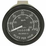 Aftermarket Gauge Kit For Willys MB Jeep & Ford GPW – Speedometer, Temp, Oil, Fuel, Amp – White/Black Face