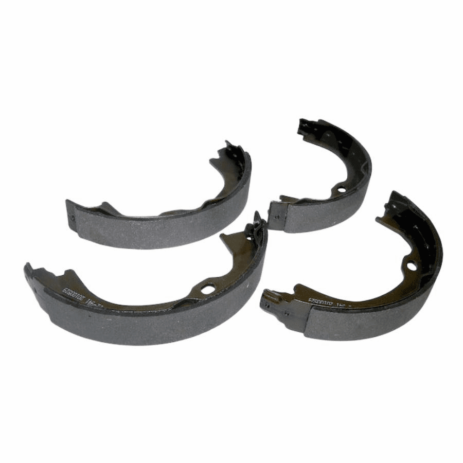 68003589AA Parking Brake Shoe Set for 07-18 Jeep Wrangler JK, 08-10 Liberty KK