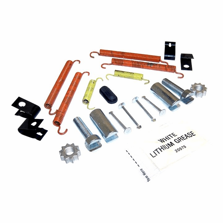 68003589HK Parking Brake Hardware Kit for 07-24 Jeep Wrangler JL, JK, 20-24 Gladiator JT