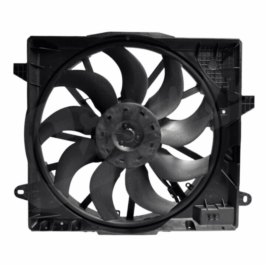 68272755AD Radiator Fan Module for 18-25 Jeep Wrangler JL, Gladiator JT with 3.6L