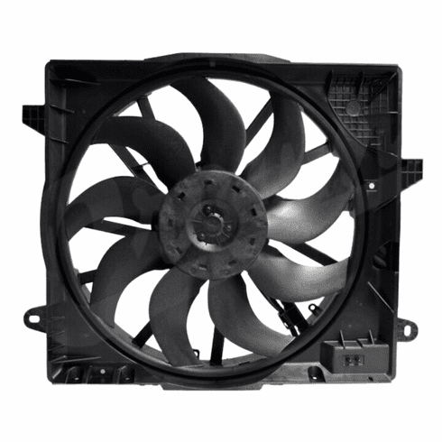 68272755AD Radiator Fan Module for 18-25 Jeep Wrangler JL, Gladiator JT with 3.6L