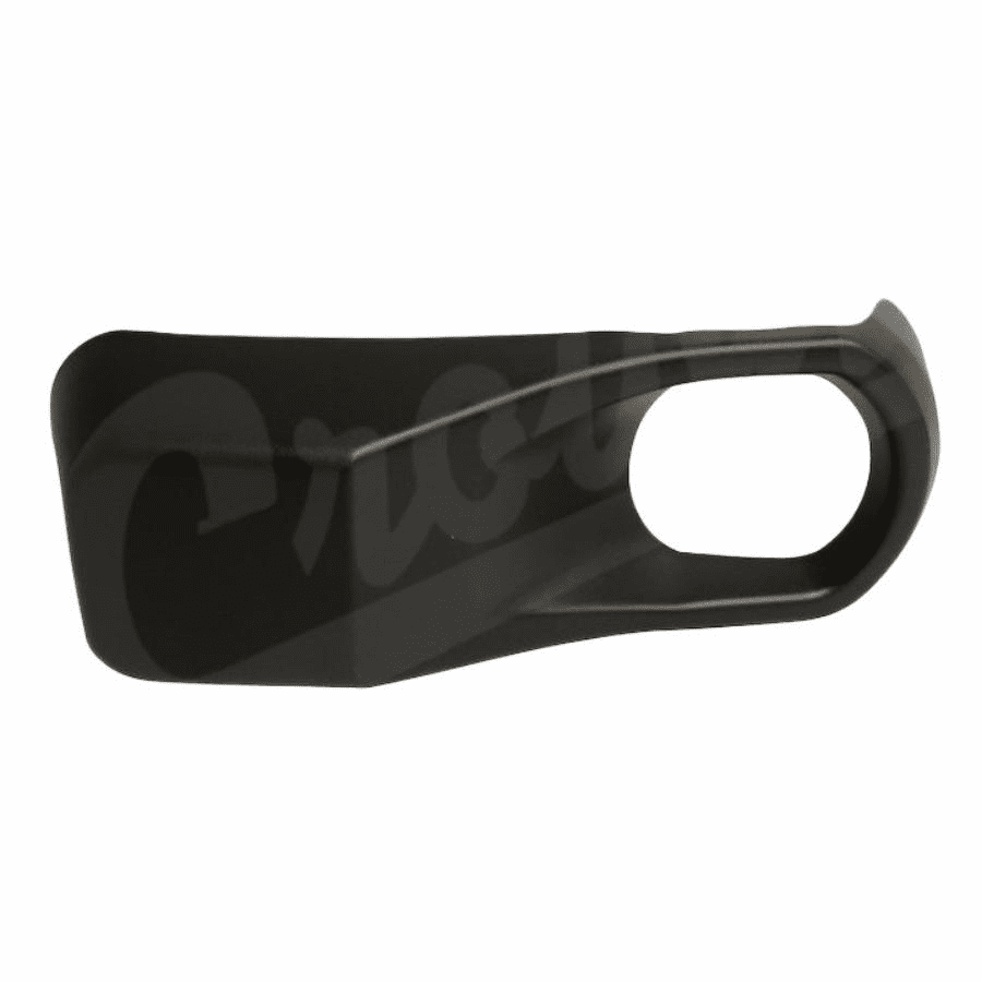 68295558AA Right Side Front Fog Lamp Bezel for 18-25 Jeep Wrangler JL, Gladiator JT with Steel Bumper