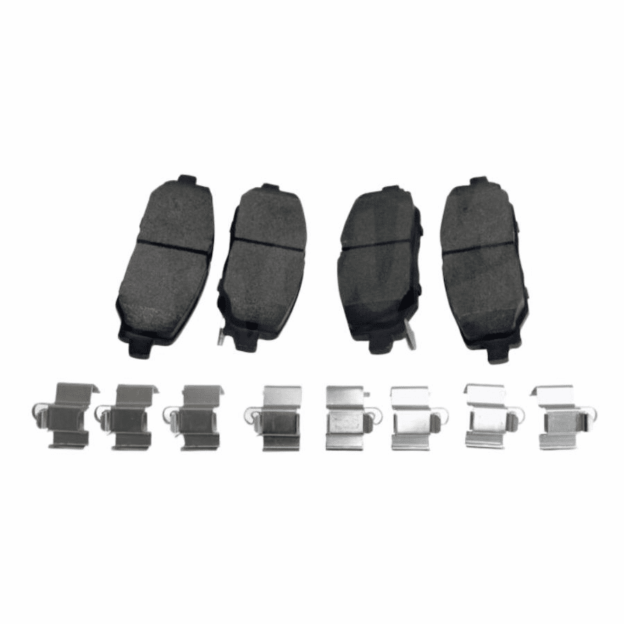 68386838AC Rear Brake Pad Set for 18-25 Jeep Wrangler JL with 13.4 inch Rear Rotors