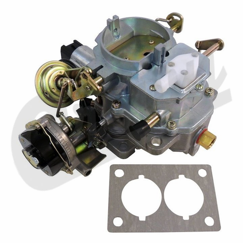 83320007 New Carter BBD Type Carburetor with Electric Stepper Motor, 1981-90 Jeep CJ & Wrangler with 4.2L Engine
