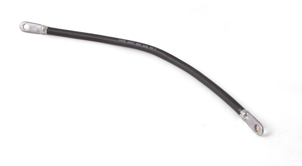 OMIX 907559 Battery cable, solenoid to starter, black, 19