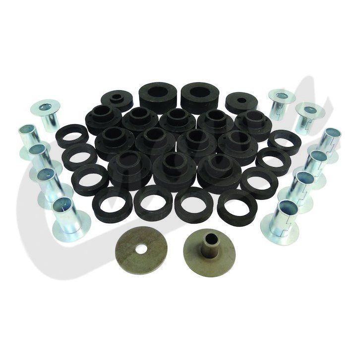 Crown 5462446K Body mount kit, 19761983 Jeep CJ5, 19761986 CJ7