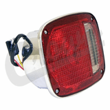 Crown Automotive Front Parking Lamp Pair – Jeep CJ5 CJ7 CJ8 1976½ – 1986, Turn Signal Assembly