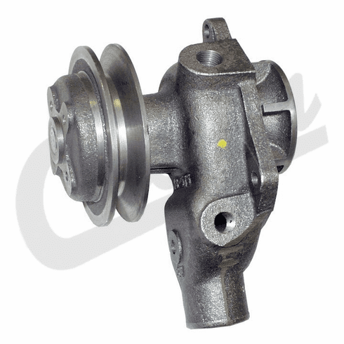 J8126774  Water pump with pulley, fits 1945-71 Willys Jeep CJ-3A, CJ-3B, CJ-5, CJ-6 with 4 cyl. Engines