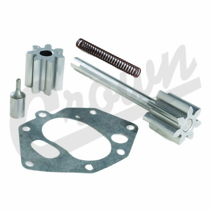 Crown Automotive 3184086K  Oil Pump Repair Kit, Includes gear, shaft, plunger, spring & gasket, AMC 304 Engine 1971-1981 Jeep CJ-5, CJ-7 Models