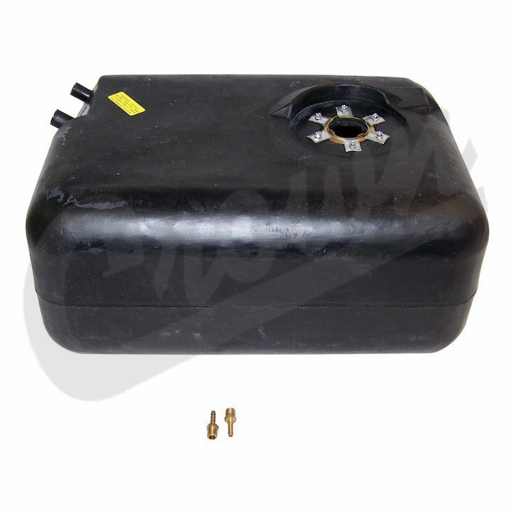 Crown Automotive 8128585PL Plastic fuel tank, fits 1978-86 Jeep CJ-5, CJ-7, CJ-8, 15 gallon